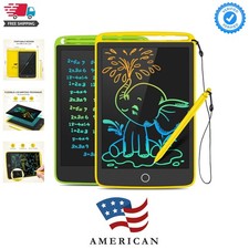 2 Pack LCD Writing Tablet, Colorful Screen Doodle Board 8.5 Inch Drawing Tabl...