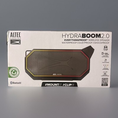 ALTEC Lansing Hydraboom 2.0 Portable Bluetooth Water & Dust Proof Speaker New