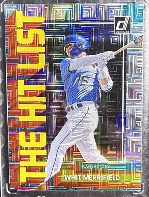 2022 Donruss #THL-6 Whit Merrifield The Hit List Vector