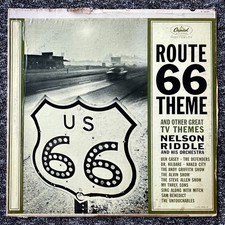 ROUTE 66 THEME & OTHER GREAT TV THEMES 1962 lp NELSON RIDDLE AND HIS ORCHESTRA