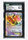 Pokemon CGC 8.5 Dragonite EX Ultra Rare 2016 72/108 Evolutions English
