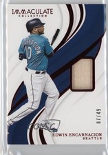 2019 Panini Immaculate Red 7/49 Edwin Encarnacion #122 7xr