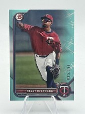 2022 Bowman Draft Teal Danny De Andrade #BD-107 /199 (NM)