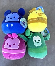 Squishmallows Disney Small Plush Set of 4 Mickey Minnie Pooh Goofy
