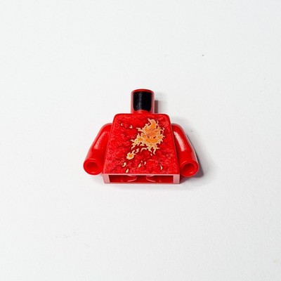 Lego Ninjago TORSO NO HANDS NRG Kai Minifigure 9591 Rise of the Snakes Weapons