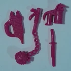 Vintage TMNT Mona Lisa Weapons Complete Set Accessories 1992 Parts