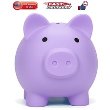 Piggy Bank for Piggy Coin Banks for Boys and Girls My First Unbreakable Plast...