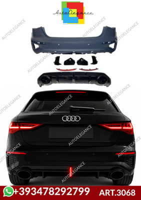  ART.3068 Heckstoßstange Audi A3 8Y Hatchback 2019-2024 Look RS3 