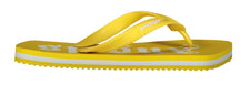 Palm Angels Logo Printed Yellow Flip-Flop Sandals Size 44 11M 