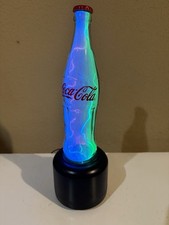 Rare Coca-Cola Bottle Electro Plasma Lamp Tested Works