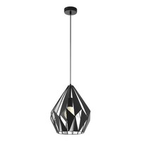 HäNgelampe Pendelleuchte Esstisch Stahl In Schwarz, Silber E27 Fassung