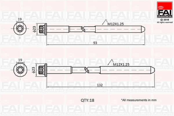 Zylinderkopfschraubensatz FüR Hyundai Kia Terracan Carnival I Ii / Grand Iii-image