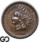 1908-S Indian Head Cent Penny, Popular BU++ Better Date