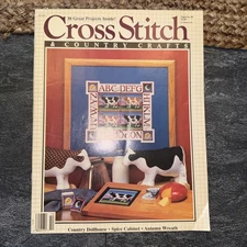 Cross Stitch & Country Craft Magazine Sept/Oct 1988 Better Homes & Gardens D