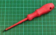 Vintage Elora 6 Flathead Slotted Electrical Screwdriver Made In Germany Vintage Elora 6 Flathead Slotted Electrical Screwdriver Made In Germany