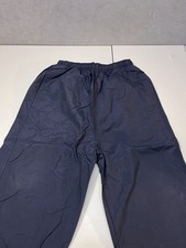 Vintage 90s Holloway Windbreaker Track Navy Blue Small