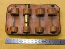 Rifle Shell Holders, Leather