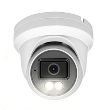 4MP Add-On Full Color Night Vision Turret Dome IP Camera with White Lights fo...