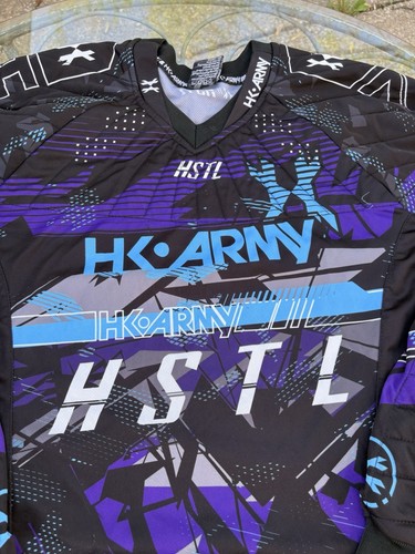 2022 HK Army Freeline Paintball Jersey Long Sleeve Mens Large Poison Padded - Picture 2 of 7