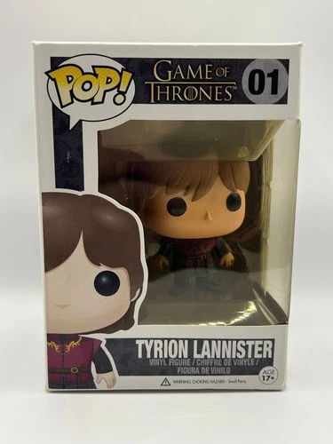 Funko Pop Game of Thrones Tyrion Lannister #01 Vinyl Figure Boxed HBO Edition