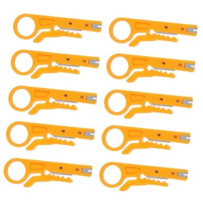 10 Stück Draht Stripper Zuverlässige Hand Crimper Werkzeug Für Elektriker