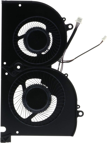 CPU+GPU Cooling Fan for MSI GS75 Stealth P75 Creator MS-17G1 MS-17G2, 7E+1 Micro - Afbeelding 5 van 9