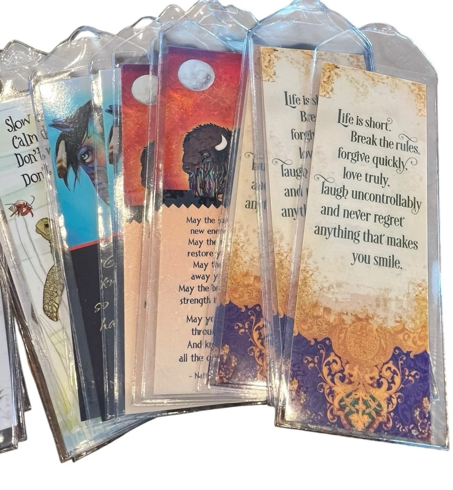 Book Mark Bulk Leanin Tree Reseller Bookmarks NOS Lot of 45 pcs, Various Plastic - Image 4 of 4
