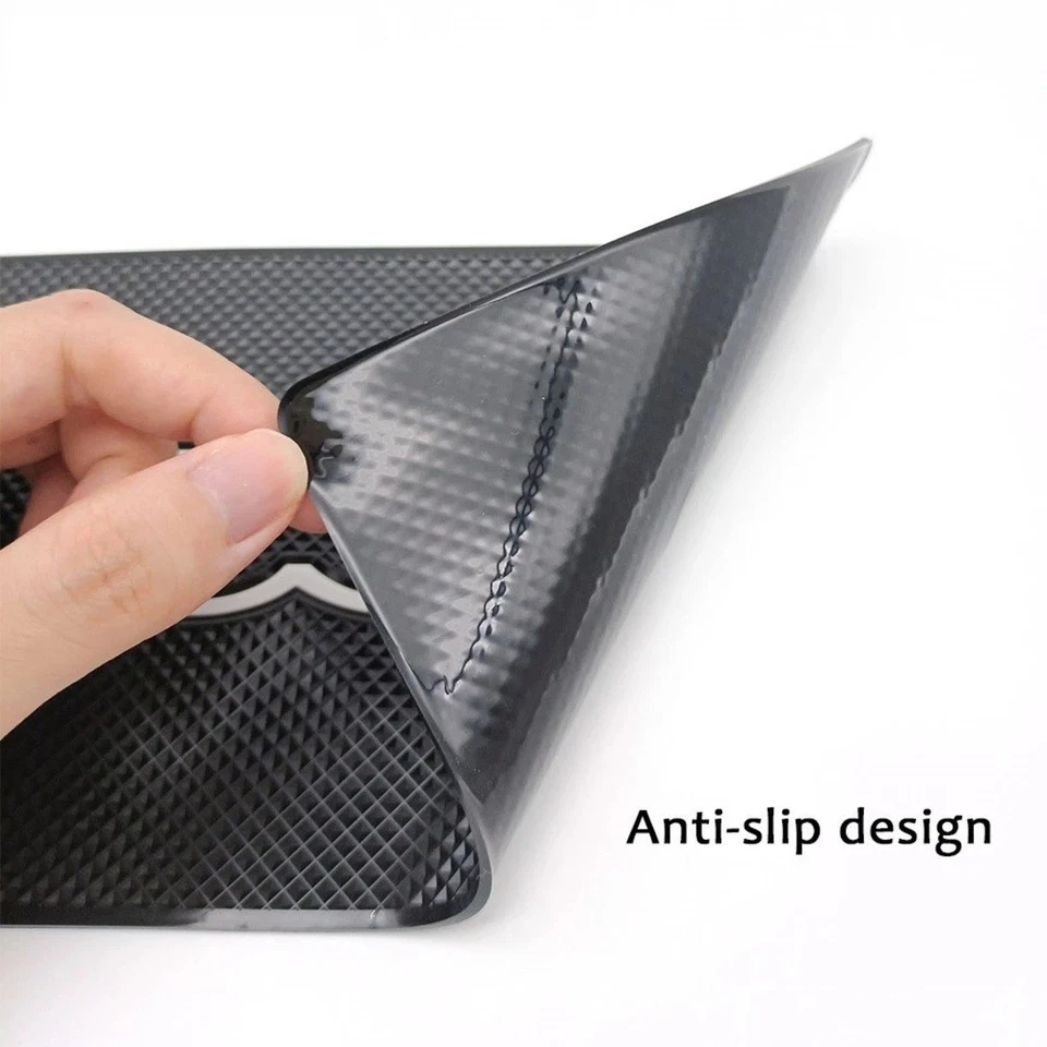 Fiat Tappetino Magico Antiscivolo Cruscotto Auto Smartphone per 500 500X 500L - Immagine 3 di 4