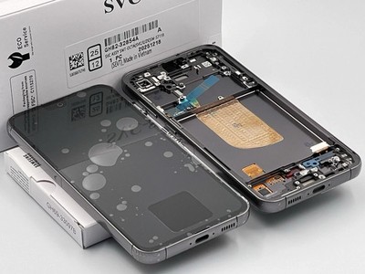 Original Samsung Galaxy S23 FE (SM-S711B) Komplett LCD in Schwarz - GH82-32854A