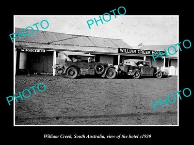 The William Creek Hotel c1930 South Australia Old Large Historic Photo