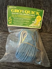 Gro Quick Electric Soil Dirt Heating Warming 36’ Cable 9 Sq Ft Garden Seeds