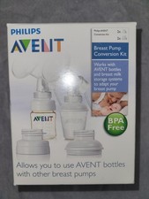 NEW Philips Avent Breast Pump Conversion Kit 4 Pc