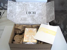 DIOR 2025 PLATINUM HOLIDAY GIFT SNOW GLOBE CIRCUS OF DREAMS NEW W/BOX! FREE SHIP