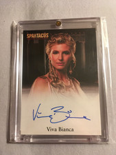 Viva Bianca Spartacus Sangre y Arena Ilithyia Autógrafo Rittenhouse Automático Como Nuevo