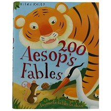 200 Aesop's Fables (512-page fiction) by Vic Parker Book The Cheap Fast Free