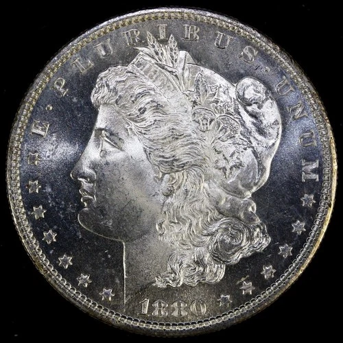 1880-S $1 Morgan Silver Dollar BU UNCIRCULATED #M2