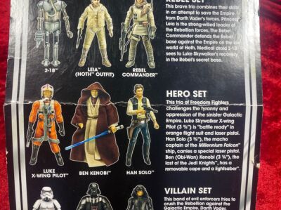 Star Wars Empire Strikes Back Special Action Figure 3pc Vintage