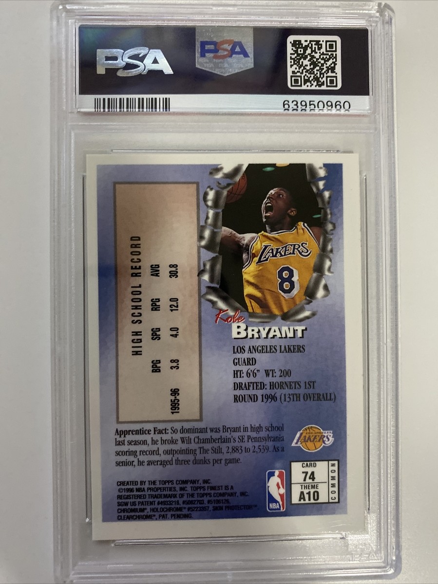 【PSA9】【KOBE BRYANT】1996 TOPPS FINEST #74 $_57.JPG?set_id=880000500F