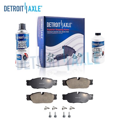 Front Ceramic Brake Pads for 05-06 Jaguar S-Type 04-05 Vanden Plus 03-04 XJ8