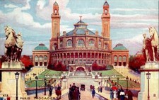 Paris Trocadero französische Bildkarte L.V.Cie Ag3 unbespielt