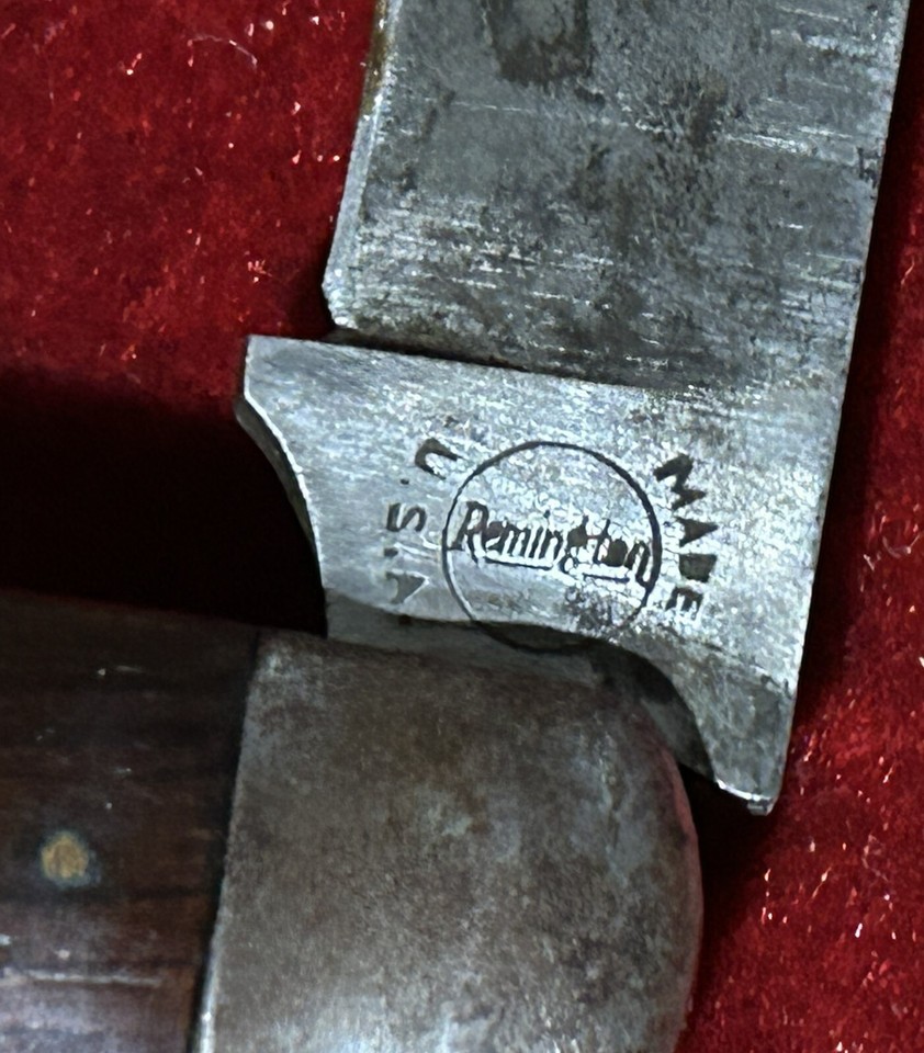 Remington R708 Vintage Wood Handle Hawkbill Pruner One Blade Made in