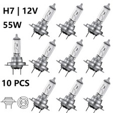 10x H7 Birnen 12V 55W Lampen Autolampe Birne Halogen Lampe PX26d Classic DE