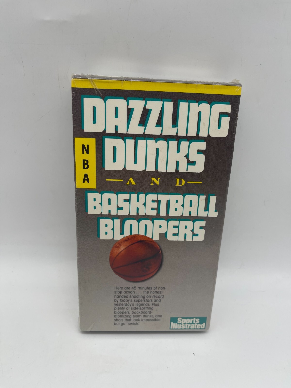 Vintage 1989 Sports Illustrated NBA Dazzling Dunks Basketball Bloopers
