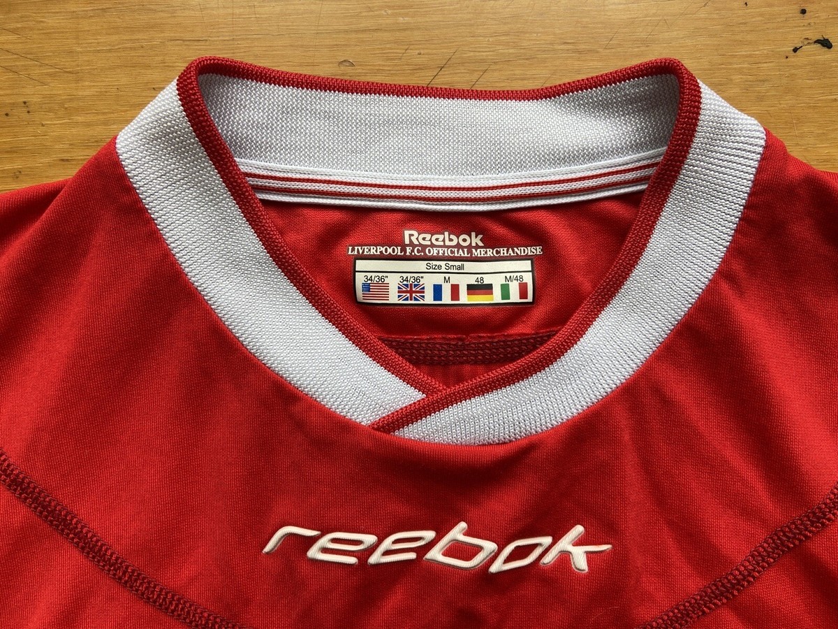 LIVERPOOL 2003 2004 HOME FOOTBALL SHIRT SOCCER JERSEY REEBOK