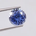 AAA Grade Natural Flawless Ceylon Blue Sapphire 8x8 mm Loose Round Cut Gemstone