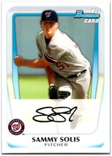 2011 Bowman Prospects #BP106 Sammy Solis - FREE SHIPPING!
