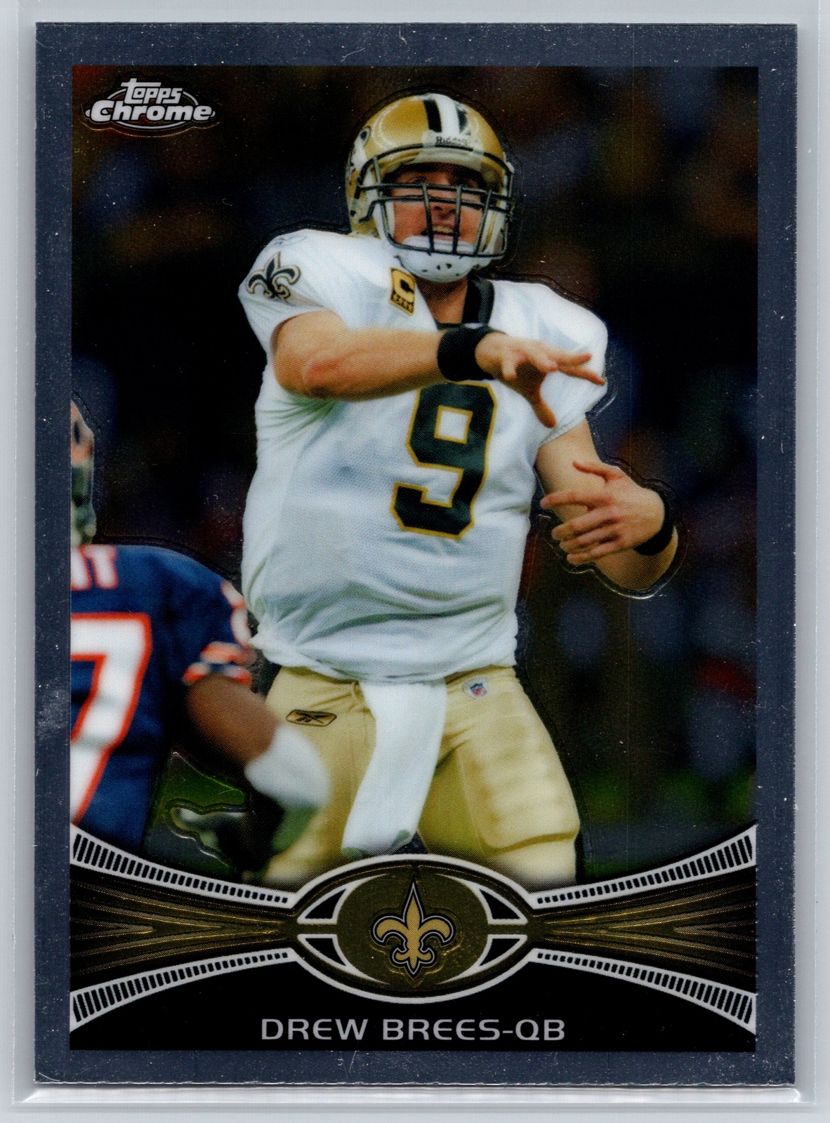 2012 Topps Chrome #100 Drew Brees New Orleans Saints