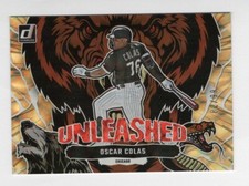 2023 Donruss Unleashed Gold #U11 Oscar Colas Chicago White Sox /99
