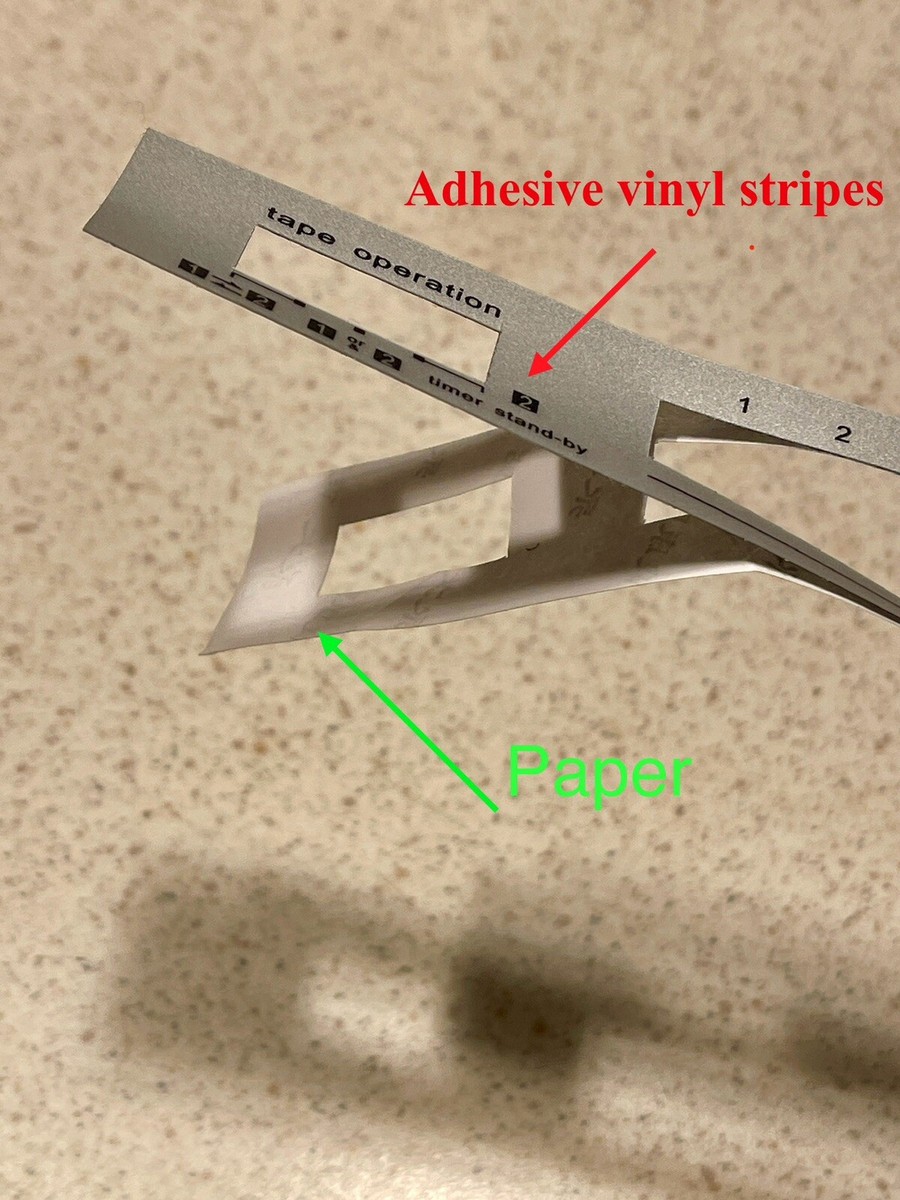 Sharp GF555 and GF666: Trim Stripes | eBay