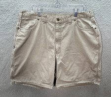 Carhartt Shorts Mens 40 Gray Ripstop Original Fit Utility Workwear Outdoors 